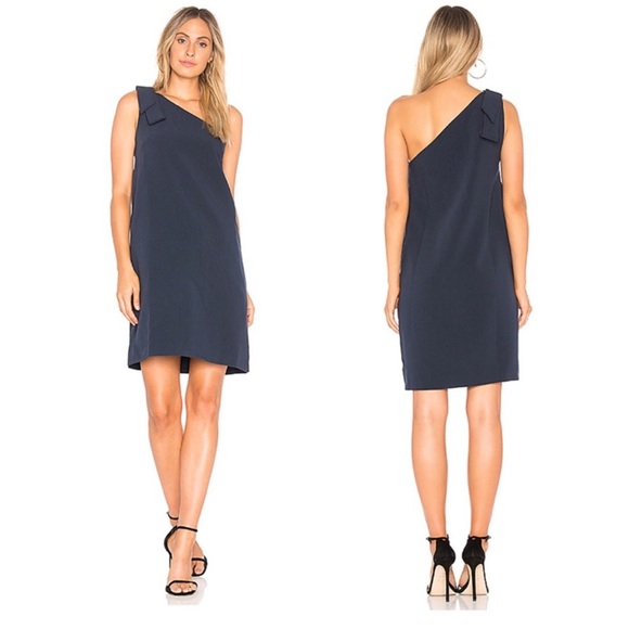 Elliatt Dresses & Skirts - Revolve Navy Elliatt ‘Ophelia’ One Shoulder Dress